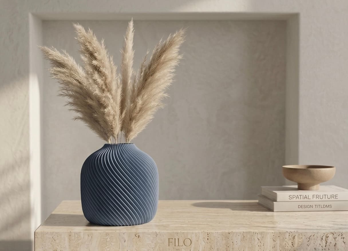 Vase Sphère Filo Home — design vase, PLA biosourcé