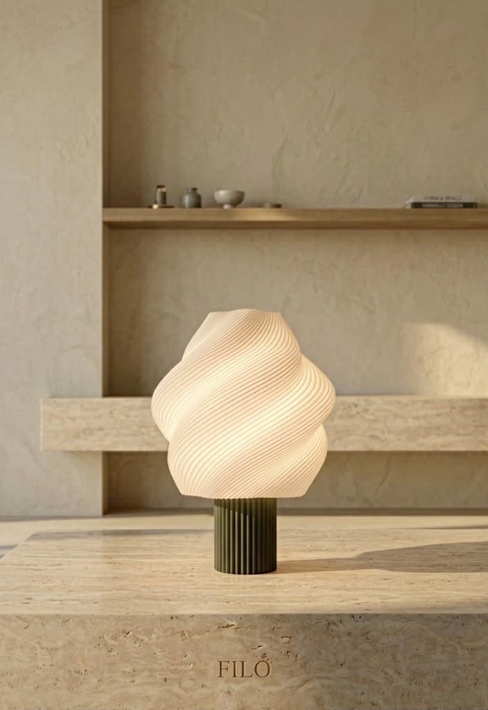 Luminaire Nuage Filo Home — design luminaire, PLA biosourcé